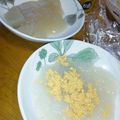 さとめ☆★'s cooksnap of when they made レンジで簡単♪　ぷるぷる♡豆乳わらび餅.