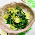 サンディサンディ's cooksnap of when they made お弁当！小松菜のごま油炒め.