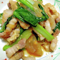 やつはしひじり's cooksnap of when they made 小松菜と玉子と豚バラ肉の炒め物.