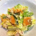 モミ太くん's cooksnap of when they made かぼちゃ・キャベツのツナマヨサラダ♪.
