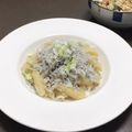 居酒屋まるみ's cooksnap of when they made 〖簡単ヘルシー♡しらすと葱のパスタ〗.