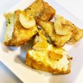 yu🐓's cooksnap of when they made 厚揚げのバジルが効いてるガーリック炒め.