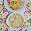 mmameco's cooksnap of when they made きのこたっぷりつみれの生姜スープ.