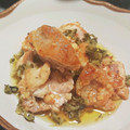 etsukoooo's cooksnap of when they made 夫作。鶏肉の白だし焼き、青しその実乗せ.
