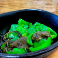 ＊あんずあん＊'s cooksnap of when they made ピーマンととろろ昆布のおひたし.
