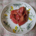 violets's cooksnap of when they made トマトのゴマ和え.