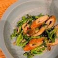 クックモリシン☆'s cooksnap of when they made ちんげん菜とちくわの中華炒め.