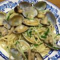 ちよえちゃん's cooksnap of when they made アサリときのこの和風スパゲティ.