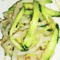 ちゃちゅ2's cooksnap of when they made きゅうりともやしのツナ和え.