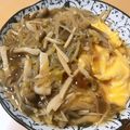 夕飯は６時です's cooksnap of when they made ■たっぷりきのこの天津飯■.