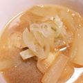 こずっぺ's cooksnap of when they made 大根のお味噌汁.