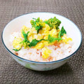り～たん。's cooksnap of when they made 旨味たっぷり❀菜の花と鮭の混ぜご飯❀.