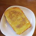 くまぴこ222's cooksnap of when they made ごま味噌蜂蜜トースト.