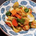 ばびぶべブー子's cooksnap of when they made 酢豚風シュウマイの新たまねぎ仕立て～♡.
