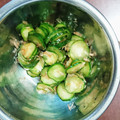 G_Yossan's cooksnap of when they made キュウリとかつお節の和え物　簡単！.