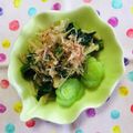 チェックのミニくま's cooksnap of when they made 簡単＊おいしい＊ほうれん草のおひたし.