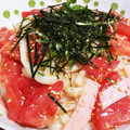 野菜係's cooksnap of when they made ゴマだれトマトの冷たいうどん.