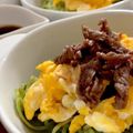 MULA's cooksnap of when they made お家、ホットプレートで瓦そば.