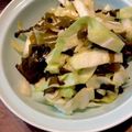 ばたみそーぱん☆'s cooksnap of when they made 節約副菜♡ワカメキャベツ和え.