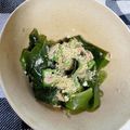 Rionaのおうち飯's cooksnap of when they made ツナわかめオクラの柚子胡椒和えをあなたに.