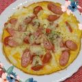 プルンバゴ's cooksnap of when they made ☆パリッとソーセージのオープンオムレツ☆.