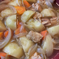 ひまリックス's cooksnap of when they made 簡単：鶏肉と玉葱とじゃが芋の和風煮物.