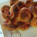 スナズリ's cooksnap of when they made バジル風味のウインナーパン♪.