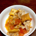 chokenneyo's cooksnap of when they made 揚げ豆腐と豚肉のトマト煮.