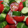 mioちゃんばぁば's cooksnap of when they made トマトときゅうりのマリネ.