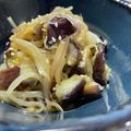 Faiza's cooksnap of when they made レンジで簡単☆茄子ともやしの中華サラダ。.