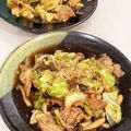 PurinAAA's cooksnap of when they made 豚バラ、もやし、きのこのオイスター炒め.