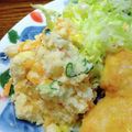 bigflowers's cooksnap of when they made なんちゃってポテトサラダ（おからサラダ）.
