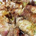 こま1018's cooksnap of when they made 豚肉薄切りでキャベツ巻き.