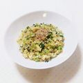 まあまま☆0403's cooksnap of when they made ちりめんじゃこと小松菜の炒飯＊妊婦ご飯.