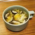 Asato★'s cooksnap of when they made 椎茸のたまごスープ.