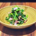 西＊絵子's cooksnap of when they made 俺流！菜の花とベーコンのガーリック炒め.