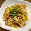 poohchan's cooksnap of when they made たけのこ豚肉すき焼き煮.