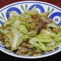 なるミーコ's cooksnap of when they made 春キャベツと豚こまのスタミナ炒め.