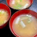 ルぴあ's cooksnap of when they made 超簡単！じゃがいもとねぎのお味噌汁.