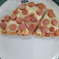 ♡ルヴァ♡'s cooksnap of when they made 残りうどんでモチっとサラダピザ♡.