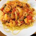 hime1031's cooksnap of when they made 具たっぷり！辛味トマトクリームパスタ.