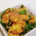くみちょ～～'s cooksnap of when they made ピーマンと卵炒め☆お弁当に彩りおかず.