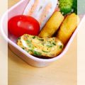 ★ぴよぴよ501★'s cooksnap of when they made 簡単！お弁当に！ニラしめじ玉子焼き☆.