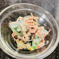 わか★'s cooksnap of when they made 旨い！カニカマきゅうりのかつおマヨサラダ.