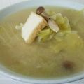 睡眠欲食欲性欲's cooksnap of when they made 春キャベツと厚揚げのお味噌汁*･.