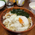 はらぺこまさる's cooksnap of when they made [EZ!]黄身がとろとろ☆半熟月見うどん.
