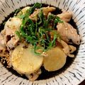 ばたみそーぱん☆'s cooksnap of when they made 豚と長芋のソテー梅ガーリックソース.