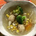 はなぴっち's cooksnap of when they made ブロッコリーと春雨のとろみスープ.