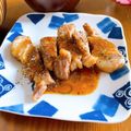 ❀akiko❀'s cooksnap of when they made 簡単★豚ロースのトンテキ風照り焼き.
