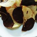 つんき's cooksnap of when they made 板チョコ使い切り♪ポテトチップ チョコ.